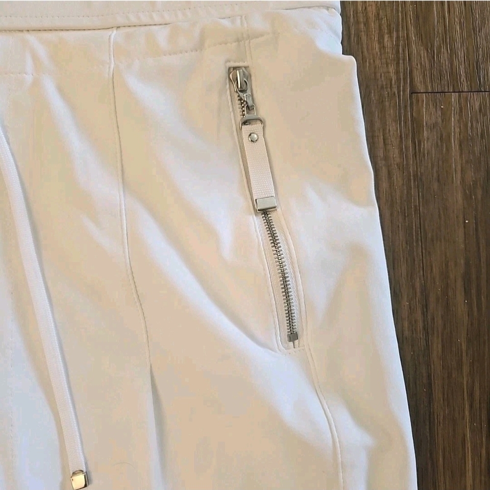 RAFFAELLO ROSSI White Candy Jogger Pant Size 34 EU/ 4 US - Picture 2 of 10